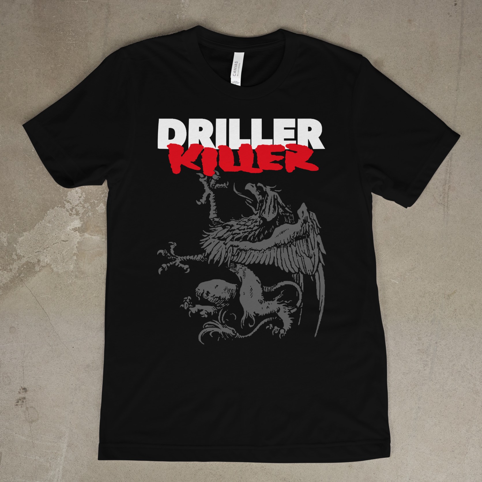 DRILLER KILLER - Give this peace a chance - nátělník DRILLER KILLER - Give this peace a chance - dámské tričko