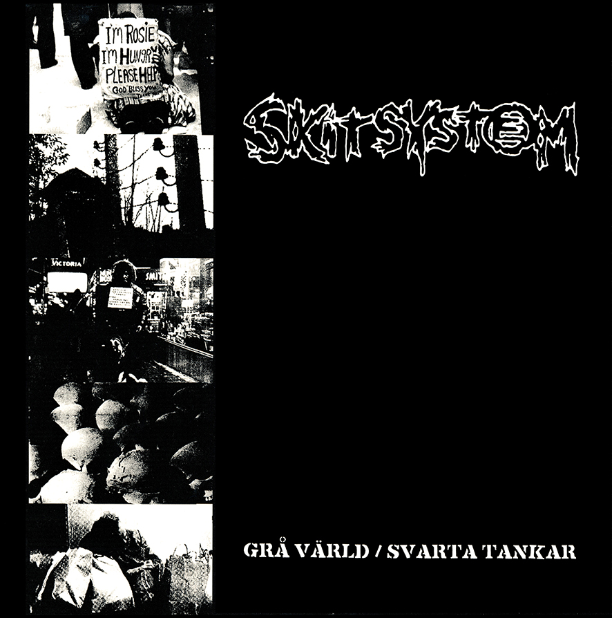 SKITSYSTEM - Skitsystem, Grå Värld / Svarta Tankar LP SKITSYSTEM - Skitsystem, Grå Värld / Svarta Tankar LP