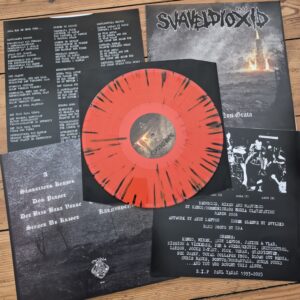 PR333 SVAVELDIOXID - Persona Non Grata LP (limit - orange w/ black and red splatter)